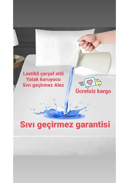 Micro Fitted Su Sıvı Geçirmez Yatak Koruyucu Alez