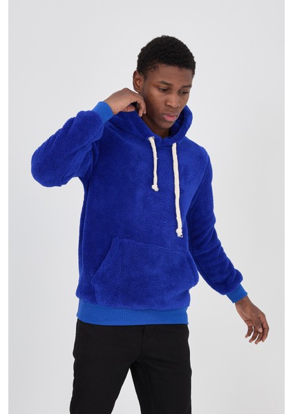 Kapüşonlu Peluş Sweatshirt Hoody Saks