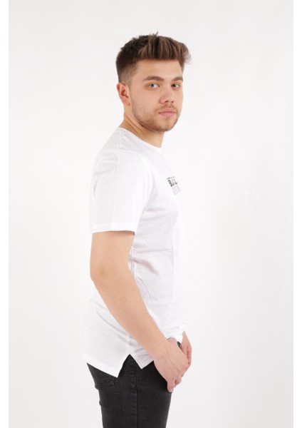 4023 Cazador Erkek T-Shirt Beyaz modelleri