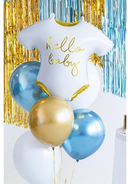 Hello Baby Yazılı Zıbın Folyo Balon Baby Shower Doğum Balonları fiyatları