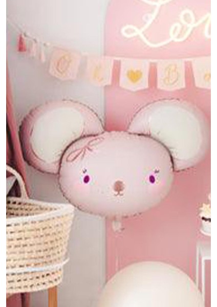 Sevimli Fare Kafası Folyo Balon indirimleri