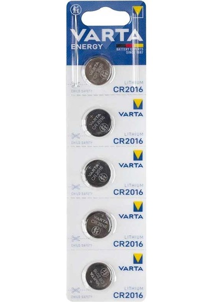 CR2016 Lityum Pil (5li Paket Fiyatı)