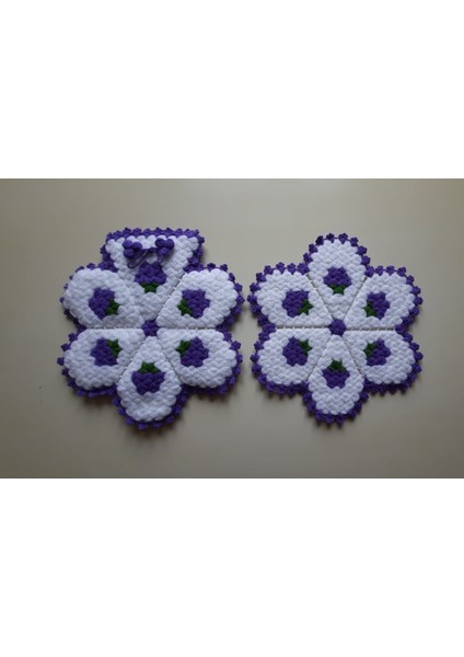 Banyo El Örmesi Yün Lifi 2'Li Takım Set