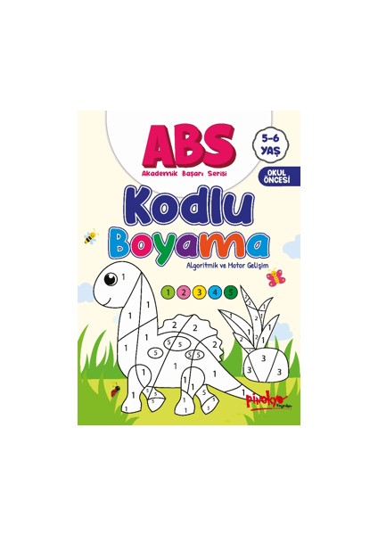 ABS 5 - 6 Yaş Kodlu Boyama - Buçe Dayı