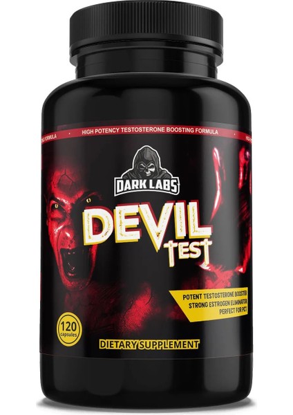 Devıl Testo Booster – 120 Caps