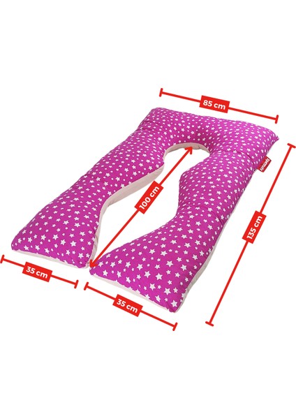 Hamile Yastığı Fermuarlı Hamile Yastık Hamile Destek Yastığı, Yıkanabilir Hamilelik Yastığı Hamile Uyku Yastığı Bacak Arası Yastık Pembe fiyatları
