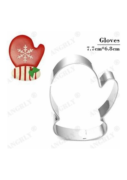 Koyu Haki Stili Noel Çerez Kesici Paslanmaz Çelik Kesim Şeker Bisküvi Kalıbı Pişirme Araçları Noel Teması Metal Kesiciler Kalıp Kar Tanesi Kar (Yurt Dışından)