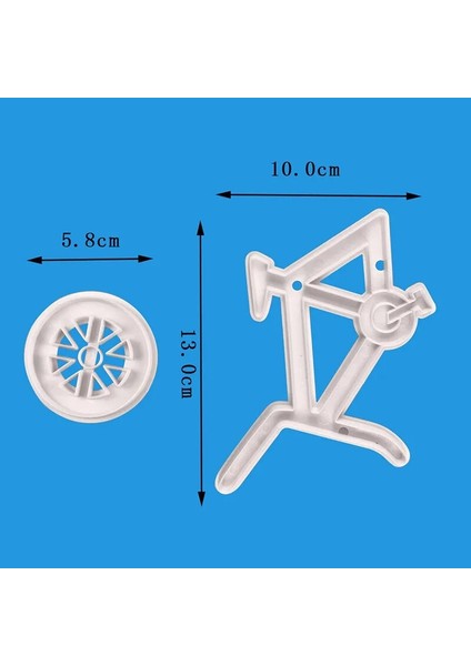 Açık Yeşil Tarzı Bisiklet Çerez Kesici Plastik Bisküvi Bıçağı Pişirme Meyve Kek Mutfak Aletleri Kalıp Kabartma Baskı (Yurt Dışından) modelleri