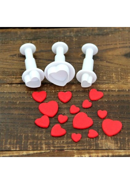 Kalp Tarzı 3 Adet Geometri Pentagram Yıldız Mühür Mutfak Aksesuarları Yıldız Piston Kesici Bisküvi Kurabiye Kek Kalıbı Kek Dekorasyon Araçları (Yurt Dışından)