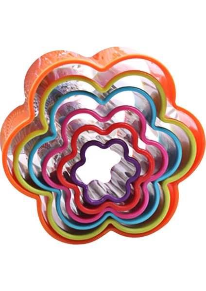 Çiçek Stili 1 Takım Çerez Kesici Kek Kalıbı Bisküvi Fondan Dıy Kek Mutfak Pişirme Mutfak Pişirme Araçları Kek Kurabiye Kalıbı Bisküvi (Yurt Dışından)