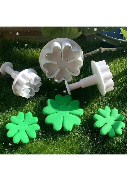 Et Primrose Çiçek Pistonlu Kesiciler Fondan Pasta Süsleme Pişirme Aleti (Yurt Dışından)