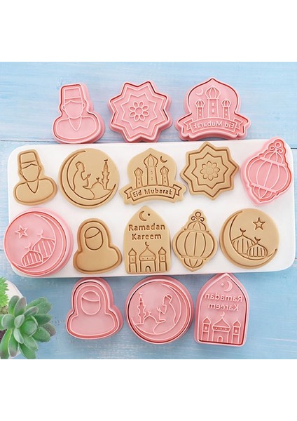 Sadece H Damgası Stili Eid Mubarak Çerez Damga Kesiciler Islam Müslüman Bisküvi Kabartmalı Kalıp Yıldız Ay Islam Yıldız Fener Camii Ramazan Süslemeleri (Yurt Dışından) fiyatları