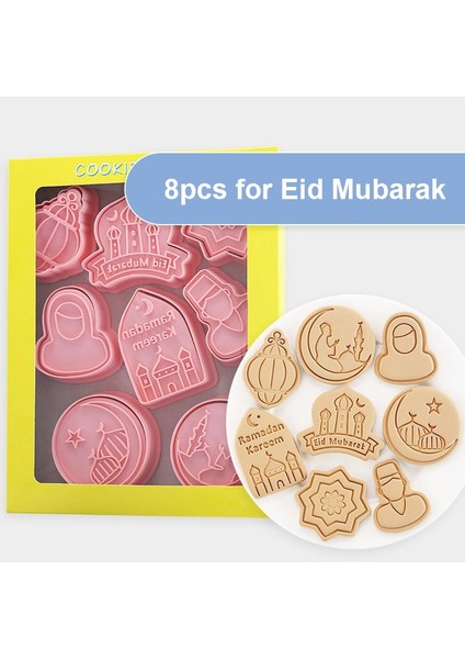 Sadece H Damgası Stili Eid Mubarak Çerez Damga Kesiciler Islam Müslüman Bisküvi Kabartmalı Kalıp Yıldız Ay Islam Yıldız Fener Camii Ramazan Süslemeleri (Yurt Dışından) indirimleri