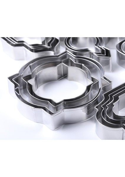 01 Kare Stili Sıcak Satış Kurabiye Kesici Seti Dıy Pasta Fondan Kalıp Paslanmaz Çelik Sugarcraft Kek Kalıbı Dekorasyon Çerçeve Kesiciler Gyh (Yurt Dışından) fırsatları