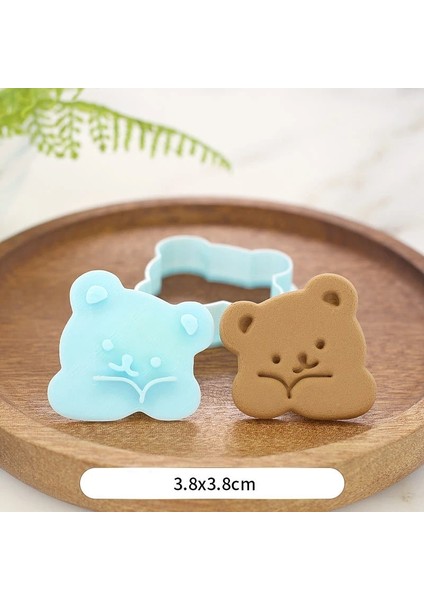 Stil 1 Stil Pişirme Kurabiye Kalıbı Karikatür Sevimli Küçük Kurabiye Kalıbı Bıçağı Ev 3D Üç Boyutlu Yaratıcı Kurabiye Sofra Pişirme Araçları (Yurt Dışından)