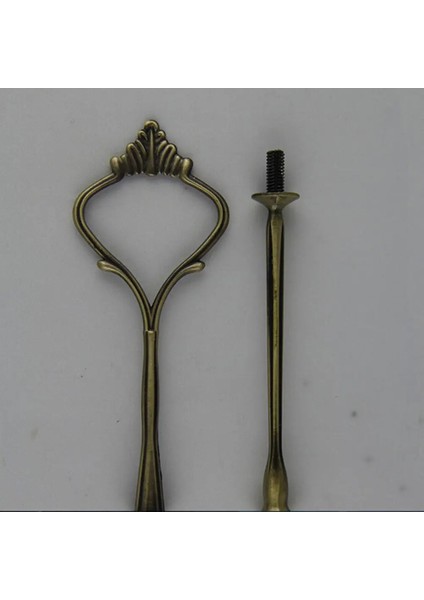 2 Kravat Bronz Tarzı Katmanlı Plastik Kek Tabağı Standı Ikindi Çayı Düğün Tabakları Parti Sofra Takımı Kek Dükkanı Ikiüç Katmanlı Kek Rafı Tabak Değil (Yurt Dışından)