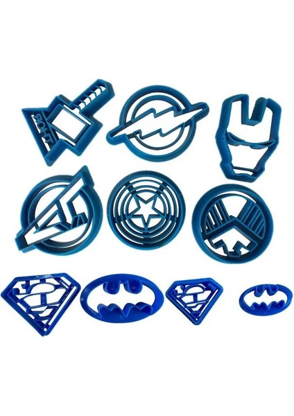 10 Adet Tarzı Çiçek Pul Bisküvi Kalıp 3D Çerez Piston Kesici Damga Pasta Dekorasyon Dıy Gıda Fondan Pişirme Kalıp Aracı Ayçiçeği Sakura (Yurt Dışından)