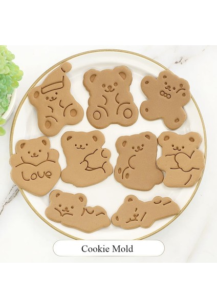 Stil 14 Stil Pişirme Kurabiye Kalıbı Karikatür Sevimli Küçük Kurabiye Kalıbı Bıçağı Ev 3D Üç Boyutlu Yaratıcı Kurabiye Sofra Pişirme Araçları (Yurt Dışından) fırsatları