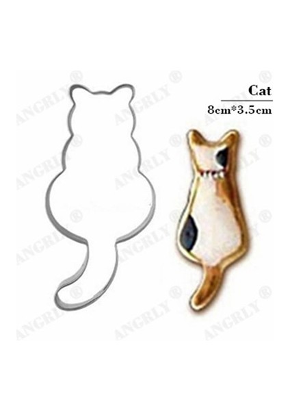 Tarzı Noel Araçları Çeşitli Dıy Çerez Kesici Paslanmaz Çelik Kesim Bisküvi Kalıp Pişirme Araçları Sebze Doğrayıcı Mutfak Aksesuarları (Yurt Dışından)