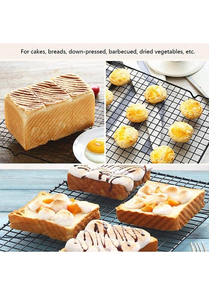 2 Adet 25X40CM L Tarzı Yapışmaz Metal Kek Soğutma Rafı Net Kurabiye Bisküvi Ekmek Muffin Kurutma Standı Soğutucu Tutucu Mutfak Pişirme Araçları Yjn (Yurt Dışından) fırsatları