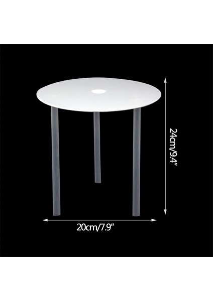 B01-10 Inç Stili Inç Çok Katmanlı Kek Standı Asma Conta Destek Çerçevesi Yuvarlak Tatlı Destek Ara Parçası Kazık Braketi Pişirme Araçları Kaynağı (Yurt Dışından)