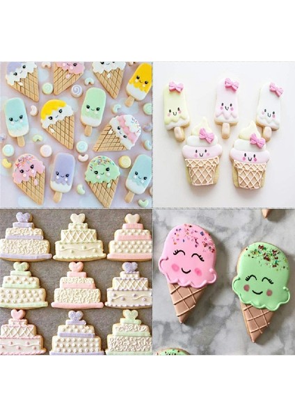 Dinozor Tarzı Gümüş Paslanmaz Çelik Kurabiye Kesiciler Hayvan Fondan Kek Kurabiye Bisküvi Kesici Dekorasyon Kalıp Pasta Pişirme Araçları (Yurt Dışından) indirimleri