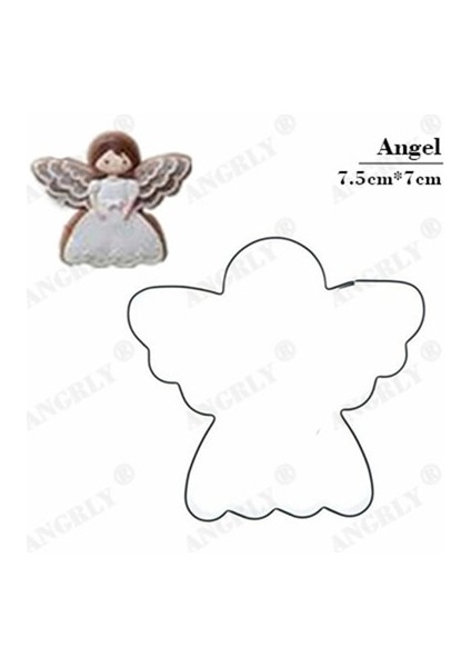 G Tarzı Noel Araçları Çeşitli Dıy Çerez Kesici Paslanmaz Çelik Kesim Bisküvi Kalıp Pişirme Araçları Sebze Doğrayıcı Mutfak Aksesuarları (Yurt Dışından)