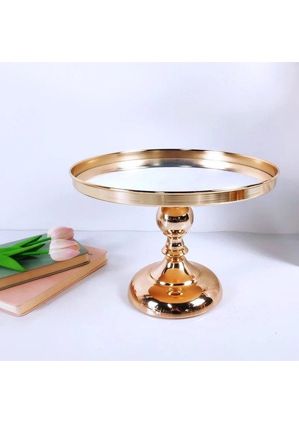 20CM Altın Tarzı Altın Gümüş Kek Standı Takım Elbise Kek Tepsisi Ev Dekorasyonu Tatlı Masa Dekorasyon Partisi Düğün Ekranı (Yurt Dışından) fırsatları