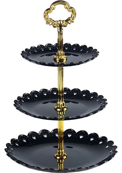 Şeffaf Stil 3 Katlı Meyve Tatlı Standı Raf Kek Teşhir Tabağı Tepsi Mutfak Depolama Düğün Doğum Günü Partisi Kek Tabağı Standı Tatlılar Tepsisi (Yurt Dışından) modelleri