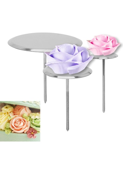 L Tarzı Pişirme G Standlar Aletler Paslanmaz Çelik G Tırnak Dondurma Pasta Süsleme Aletleri Dıy Iğneli Çubuk Kek Çiçek Çivileri (Yurt Dışından) fırsatları