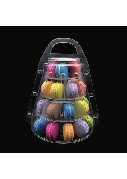 Yaci Shop Bir Stil Katmanlı Macarons Ekran Kulesi Cupcake Kule Rafı Tutacağı Çok Yönlü Cupcake Kulesi Tatlı Teşhir Standı (Yurt Dışından)