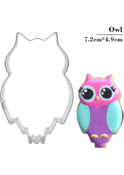 Ordu Yeşili Tarzı Paslanmaz Çelik 3D Hayvan Çerez Kesici, Köpek Geyik Bisküvi Kabartma Kalıp Kek Kalıbı Mutfak Aksesuarı Pişirme Pasta Araçları (Yurt Dışından) fırsatları