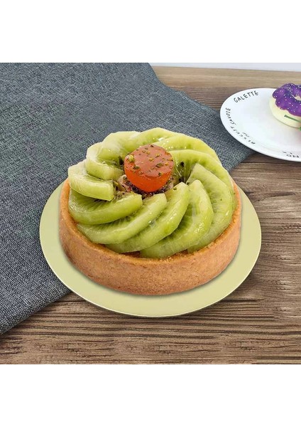 ALTIN-18CM-10 Adet Tarzı Meibum Yuvarlak Altın Kek Karton Çapı cm Tek Kullanımlık Hamur Işleri Taban Plakası Süslemeleri Mousse Tepsi Kağıt Panosunu Teşhirler (Yurt Dışından) fırsatları