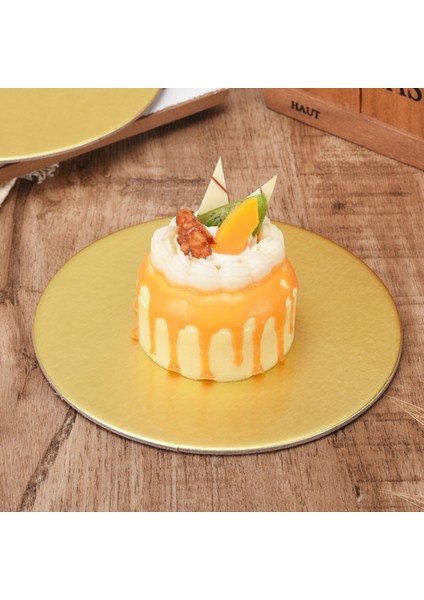ALTIN-18CM-10 Adet Tarzı Meibum Yuvarlak Altın Kek Karton Çapı cm Tek Kullanımlık Hamur Işleri Taban Plakası Süslemeleri Mousse Tepsi Kağıt Panosunu Teşhirler (Yurt Dışından) indirimleri