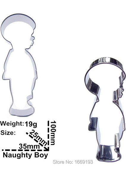 Küçük Prens ve Küçük Prenses Şekli Kek Dekorasyon Araçları, Iki Yaramaz Çocuk Kurabiye Pişirme Kalıpları, Doğrudan Satış (Yurt Dışından) fiyatları