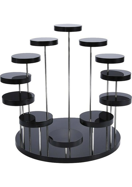 No.1 Tarzı Yuvarlak Cupcake Standı Akrilik Takı Kek Tatlı Partisi Için Ekran Standı Düğün Pastası Rafı Bebek Duş Dekorasyon Tutucu (Yurt Dışından) modelleri