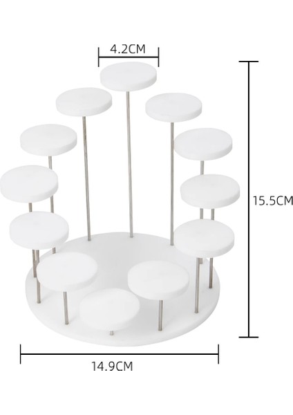 No.1 Tarzı Yuvarlak Cupcake Standı Akrilik Takı Kek Tatlı Partisi Için Ekran Standı Düğün Pastası Rafı Bebek Duş Dekorasyon Tutucu (Yurt Dışından) indirimleri