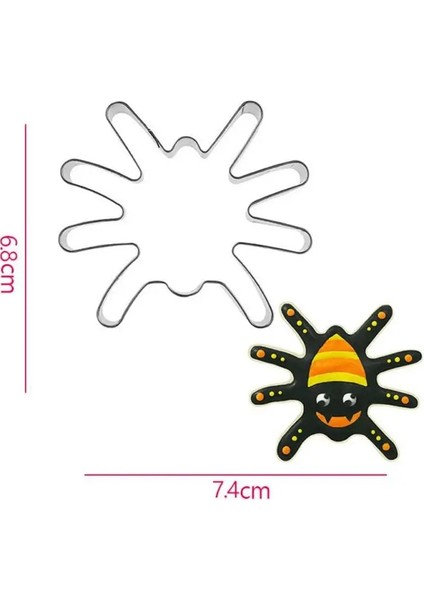 Yuvarlak Stil Et Kurabiye Bisküvi Dıy Kalıp Cadılar Bayramı Fondan Bisküvi Yuvarlak Çiçek Kek Kesici Mutfak Pişirme Kabartma Stencil Kalıp (Yurt Dışından) fiyatları