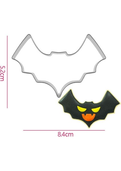 Yuvarlak Stil Et Kurabiye Bisküvi Dıy Kalıp Cadılar Bayramı Fondan Bisküvi Yuvarlak Çiçek Kek Kesici Mutfak Pişirme Kabartma Stencil Kalıp (Yurt Dışından) fırsatları