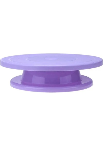 Beyaz Stil Döner Yüksek Li Kek Standı El Sanatları Döner Tabla Seti Platform Kek Döner Plaka Döner Kek Pişirme Dekorasyon Araçları (Yurt Dışından)