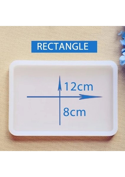 No.6 Tarzı Yuvarlak Kare Dikdörtgen Şekil Coaster Tabanı Silikon Kalıp Reçine Kalıpları Epoksi Uv Dıy Reçine El Sanatları Ev Dekorasyon El Yapımı Araçlar (Yurt Dışından)