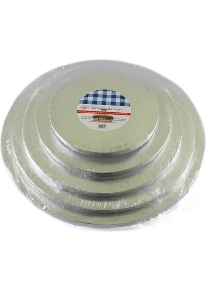 20CM Tarzı Yuvarlak Kek Tutucu Pişirme Araçları Kek Teşhir Panosu Stand Tutucu Güçlü Taban Transfer Panosu Kek Standı Döner Tabla Pişirme Tutucu (Yurt Dışından)