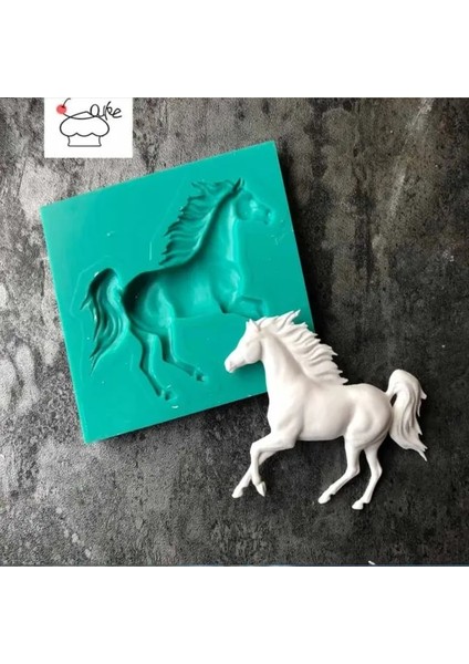 At Tarzı Aouke At Kek Silikon Kalıp El Yapımı Dıy Puding Bisküvi Damla Sakız Dekoratif Mutfak Pişirme Aksesuarları Silikon Kalıp (Yurt Dışından)