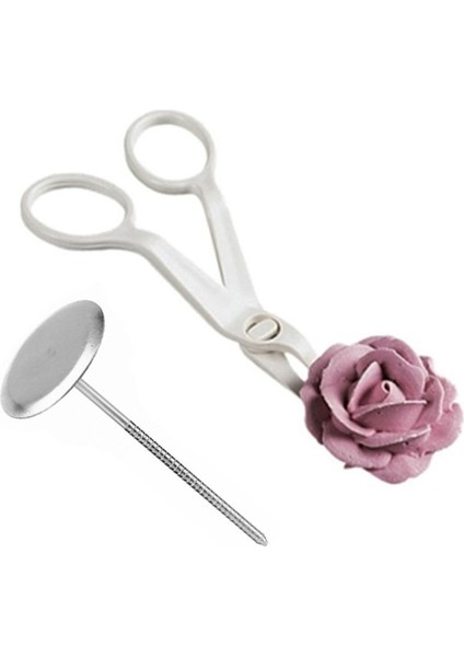 2 Adet Tarzı 2 Adet Kek Pişirme G Standları Araçları Kek Çiçek Çivileri Paslanmaz Çelik G Tırnak Gülü Dekor Kaldırıcı Fondan Pasta Süsleme Tepsisi (Yurt Dışından) indirimleri