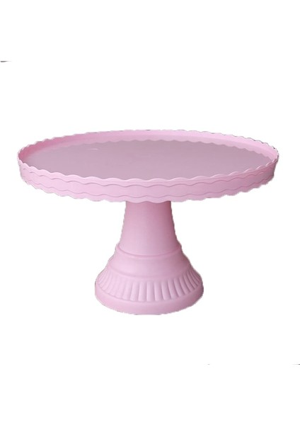 Mavi Stil Doğum Günü Düğün Pastası Teşhir Plakası Parti Cupcake Depolama Standı Tatlı Masa Kek Dekor Yüksek Ayak Tepsisi Sergi Rafı (Yurt Dışından)