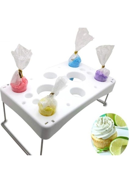 Katlanır Kek G Torba Rafı Pasta Torbası Standı G Torbalık Kek Dekor Aracı (Yurt Dışından)