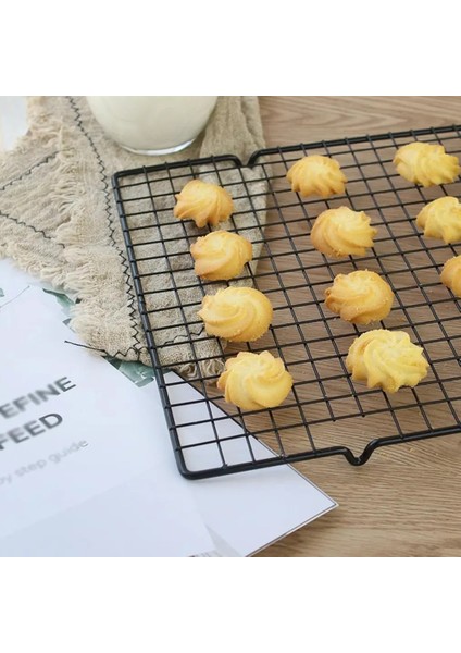 41X24.5X2.3CM Stili Izgara Soğutma Tepsisi Yapışmaz Soğutma Rafı Kurabiye Kek Pişirme Rafları Bakeware Kurutma Standı Ev Mutfak Pişirme Aksesuarları (Yurt Dışından) indirimleri