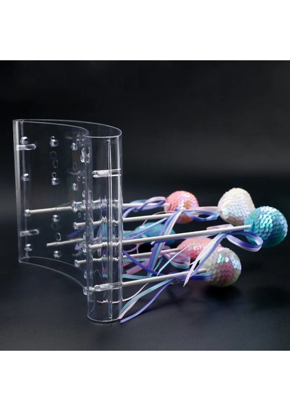 100STICKS Tarzı Beyaz 20 Delik Şeffaf Ark Şekilli Lolipop Ekran Standı Şeker El Sanatları Hediye Dıy Çikolatalı Kek Aracı Mutfak Aksesuarları Silikon Kalıpları (Yurt Dışından) fırsatları