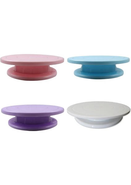 Pembe Tarzı Yuvarlak Kek Pikap Standı Kek Dekorasyon Aksesuarları Dıy Kalıp Dönen Kararlı Kaymaz Yuvarlak Kek Masası Mutfak Kek Pişirme Araçları (Yurt Dışından) modelleri