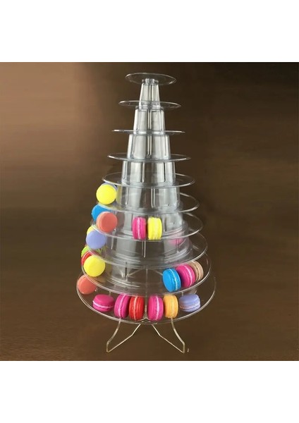 Stil 4 Stil Çok Katmanlı Macaron Ekran Standı Cupcake Kulesi Raf Kek Standı Parti Düğün Doğum Günü Pastası Dekorasyon Aracı Için Pvc Tepsi Bakeware (Yurt Dışından) fiyatları